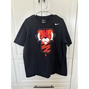 Tiger Woods Nike Mens Frank Logo Golf Masters Grand Slam PGA T Shirt Sz XL